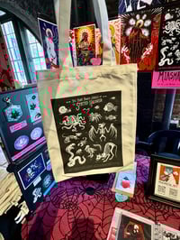 Image 5 of Glow-in-the-Dark Bone Animal Charms + Prints!