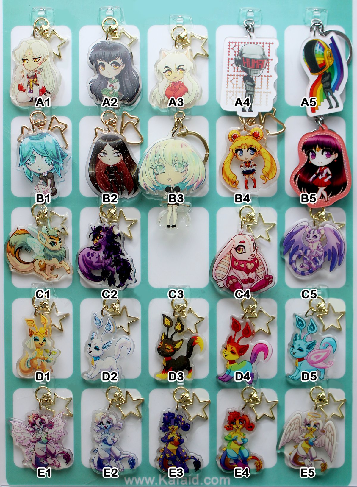  2 inch Acrylic Keychains