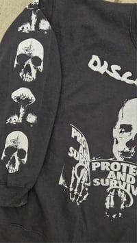 Image 3 of Discharge "Protect and survive" sweater