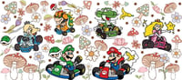 Image 5 of Choice of 7 Mario Designs Double Sided Uv Dtf Wraps