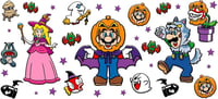 Image 7 of Choice of 7 Mario Designs Double Sided Uv Dtf Wraps