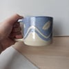 Light blue Crow Mug