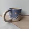 Light blue Crow Mug