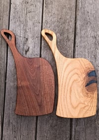 Image 1 of Oak and Walnut Charcuterie Board
