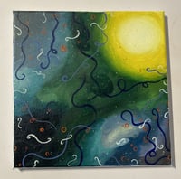 Green Abstract Painting, 2024