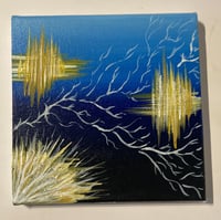 Blue Abstract Painting, 2024