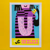 'U is for Ukelele' Print