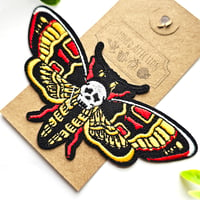 Image 2 of  Death's-Head Hawkmoth II Iron On Patch