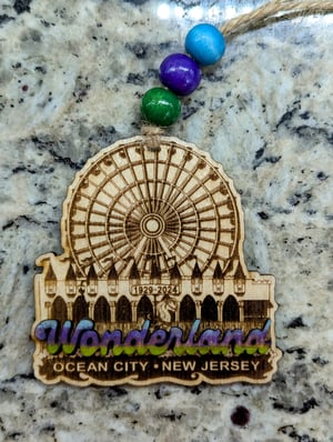 Image of Commemorative Wonderland Pier Ornament, OCNJ Ornament