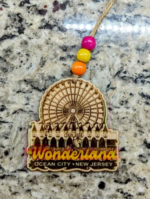 Image of Commemorative Wonderland Pier Ornament, OCNJ Ornament