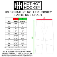 Image 5 of H3 Signature Pajama Plaid Roller Hockey Pants