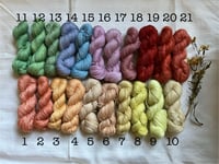 Image 1 of Alpaca, silk and cashmere, micro skein, app.10g/112m