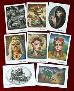 Image of Set of 8 Post Cards