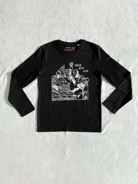 Image 1 of LEONARD COHEN BLACK LONG SLEEVED T SHIRT