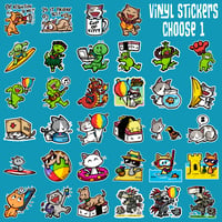 Vinyl Stickers (Choose 1)