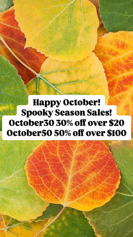 Image of October Sale Codes