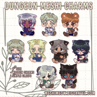 Dungeon Meshi Wooden Keychains [PREORDERS]