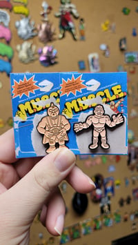 Image 3 of TERRYMAN RETRO MUSCLES PIN