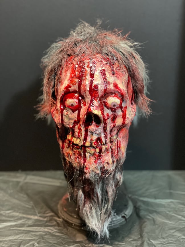 Meltin' Melvin - Display Latex Mask