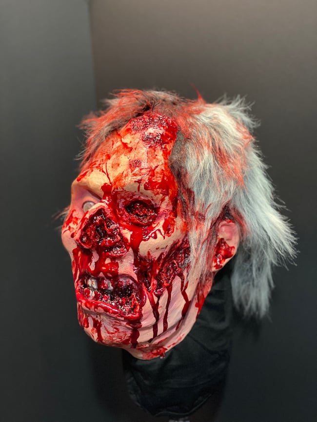 Road Rash Rick - Display Latex Mask