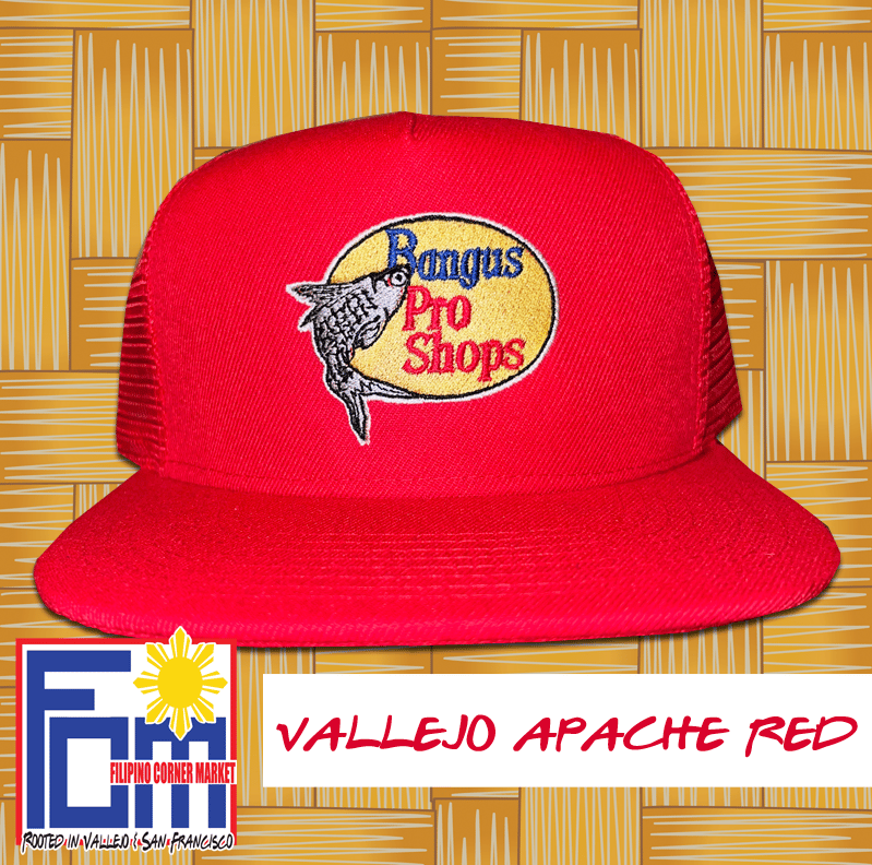 Bangus Pro Shops Trucker Hat ( Vallejo Apache Red )