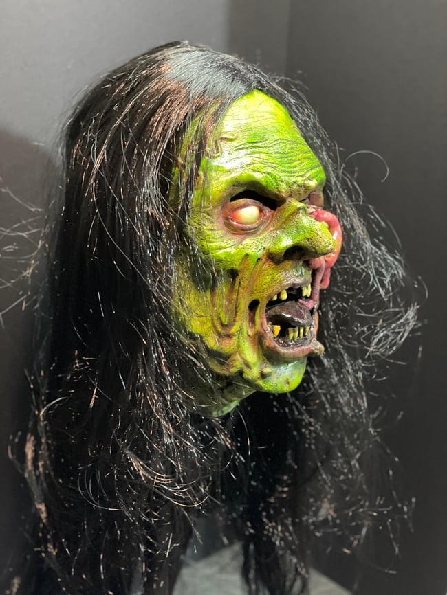 Worm Witch - Wearable Latex Mask