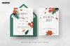 Custom Elegant Wedding Invitations - Printable Tropical Wedding Suite Template Cards Vol. 3