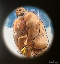 Image 2 of Print “ Caught spying in the locker room”