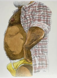 Image 2 of Print “Yellow briefs”