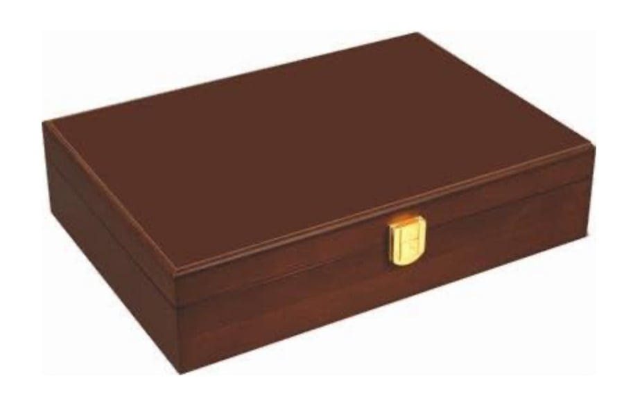 Image of Dire Wolf Casino Poker Chip set with box