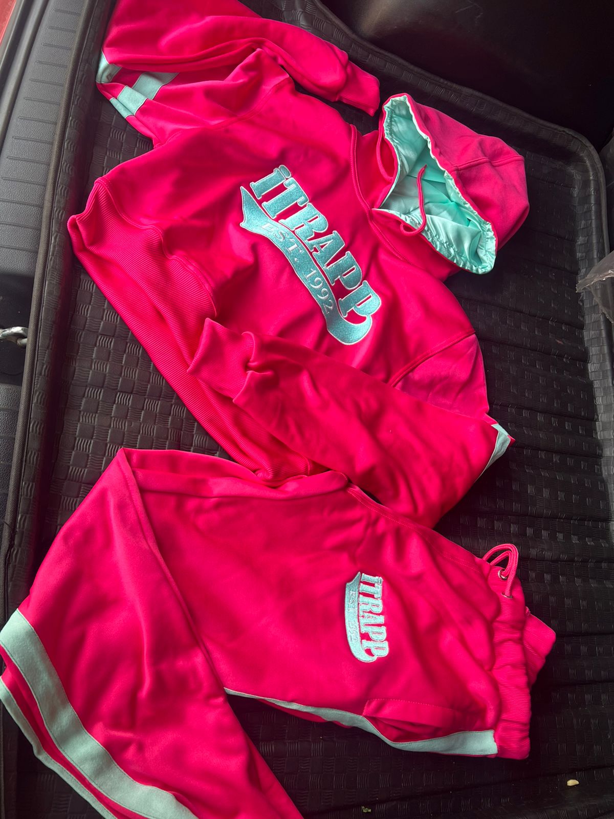 Pink and Aqua iTRAPP Sweatsuit