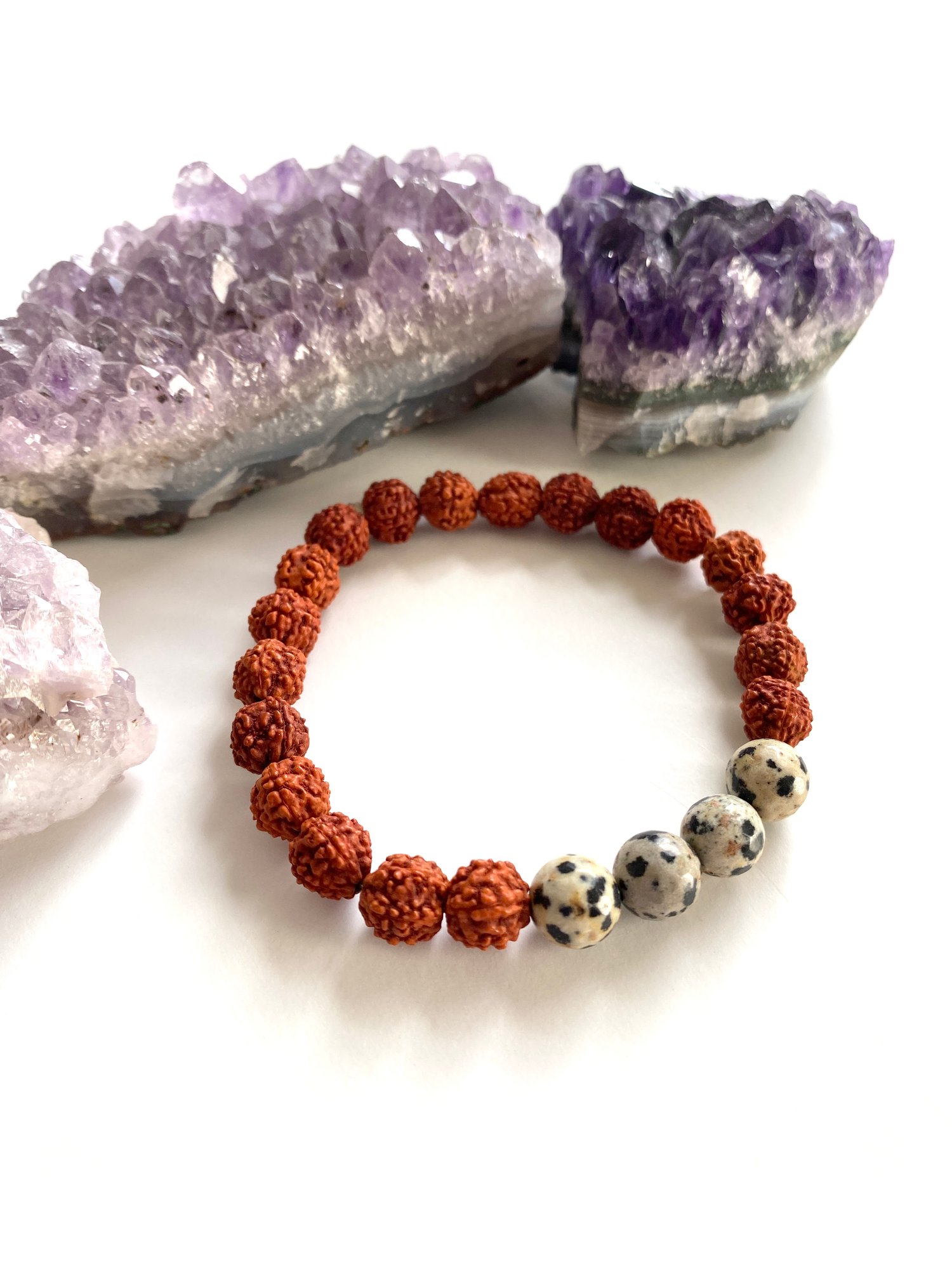 Image of Dalmatian Jasper Wrist Mala