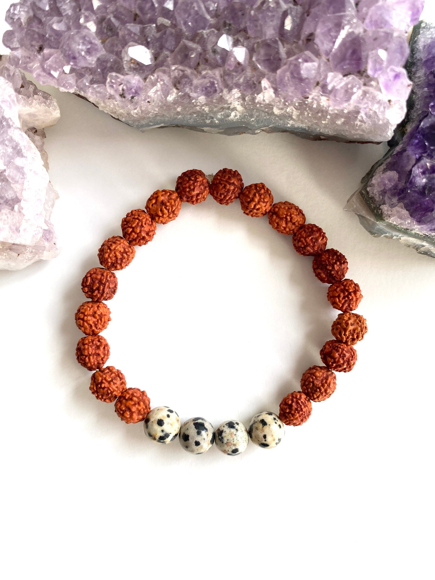 Image of Dalmatian Jasper Wrist Mala