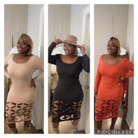 Image 1 of Peak A Boo Dress