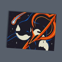 Image 1 of Orca Accretion Disk Art Print