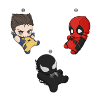 Image 1 of [Marvel] 'Gummy' Keychains [pre-order]