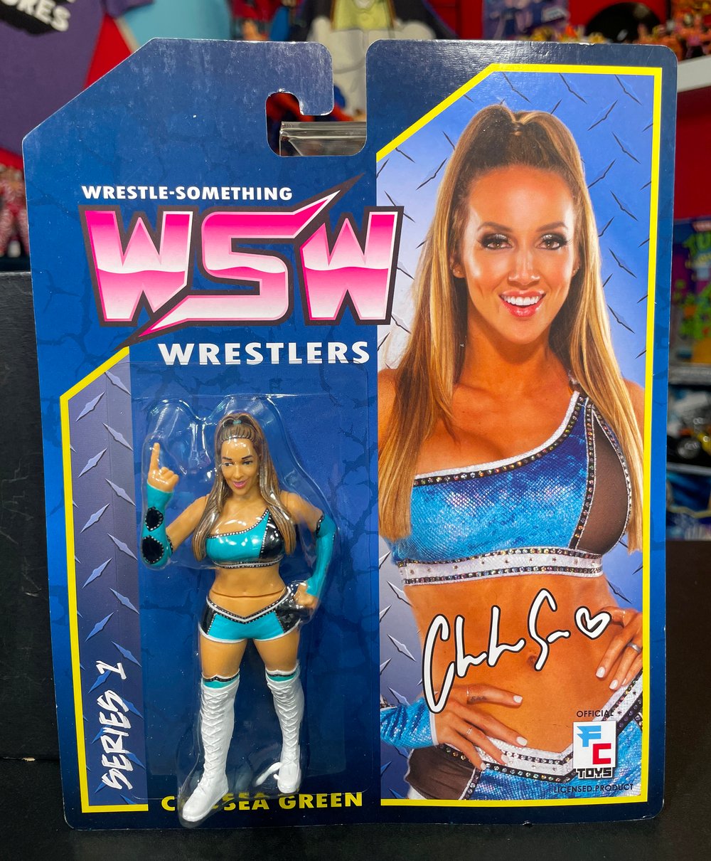 **IN STOCK** CHELSEA GREEN wrestle-something wrestlers series 1 by FC Toys