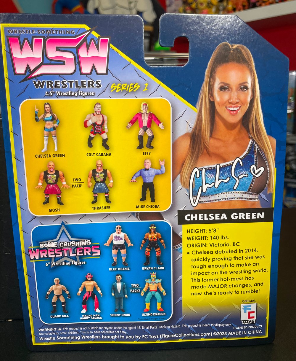 **IN STOCK** CHELSEA GREEN wrestle-something wrestlers series 1 by FC Toys