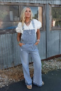 Image 3 of Cali Dream Denim Overalls