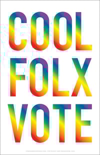 POSTER: Cool Folx Vote