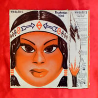 Image 1 of Pocahontas - Wheaties Cereal mask (1940s-50s) - backside