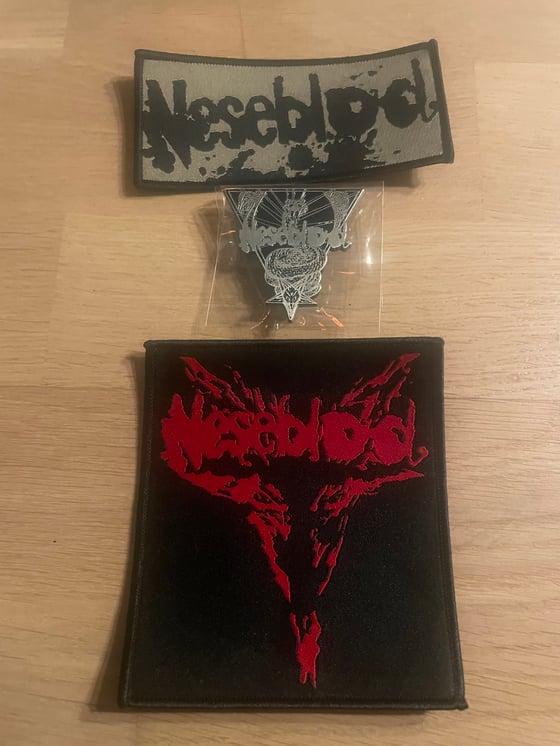 Image of Neseblod merch.