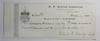 Scarce Civil War Check/Voucher from the Sanitary Commission