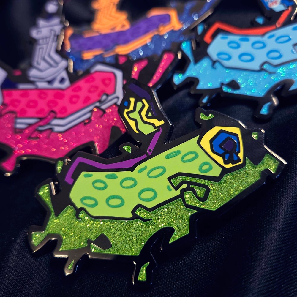 Roller Enamel Pins