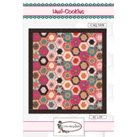 Image 2 of HEXI-COOKIES Quilt Pattern 64"x68" by Carrie-Along-Quilts Inc.
