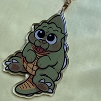 Image 1 of Little Green Lizard Keychain