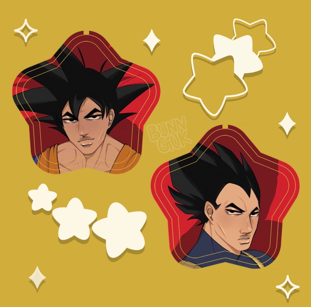 Image of Dragon Ball Button Pins (Pre-Order)