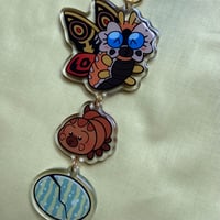 The Moth Cycle (Multi-Link Keychain)