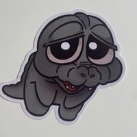 Image 1 of Ugly Big Ol’ Eyes (Sticker)