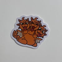 Image 1 of Lil’ Golden Demise (Teeny Sticker)